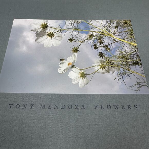 Flowers Book Tony Mendoza First Edition 1000 Copies Hardcover Nature Photography - Picture 2 of 10